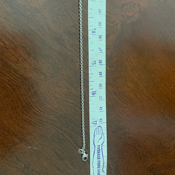 Sterling Silver Swarovski Necklace - Picture 2 of 8